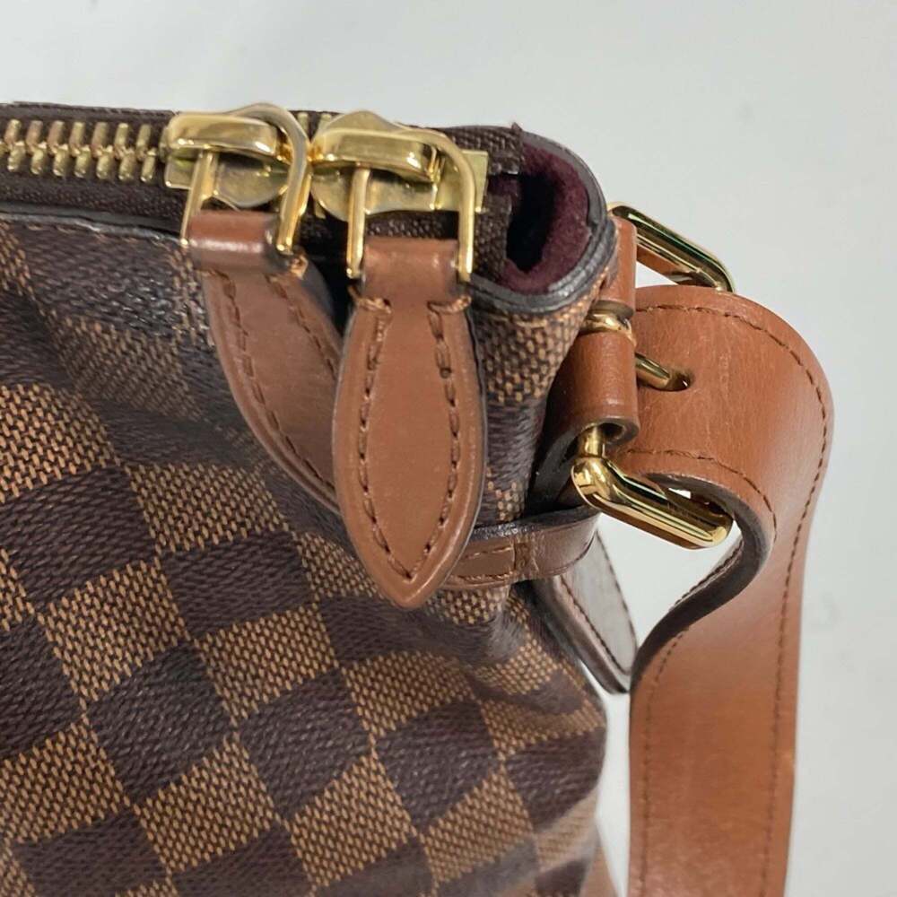LOUIS VUITTON Authentic Brown Damier Canvas Shoulder Bag - Picture 5 of 16